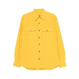 Isaia Yellow Shirts Men
